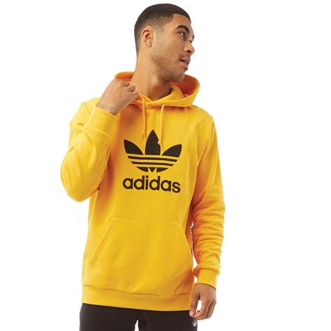 men adidas hoodie gold